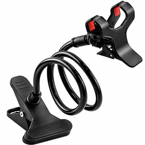 Universal Gooseneck Phone & Tablet Holder – Flexible Long Arm Clamp Stand for Phones, Tablets, Cameras & Devices up to 7″