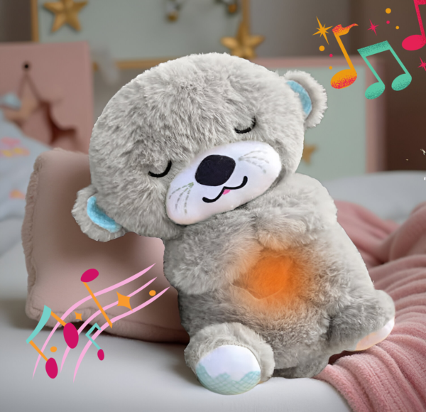 Breathing Teddy Otter Glowing Music