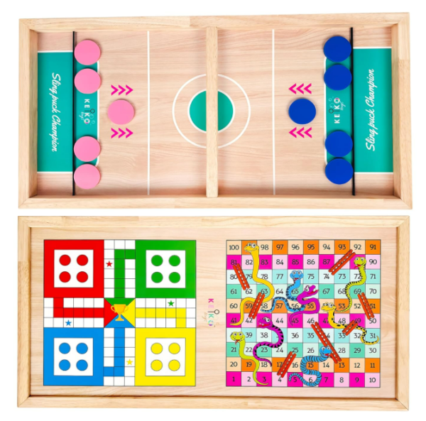 3 in 1 Sling Puck Games