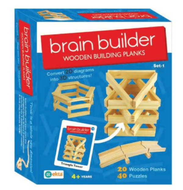 Brain Builder Wooden Building Planks